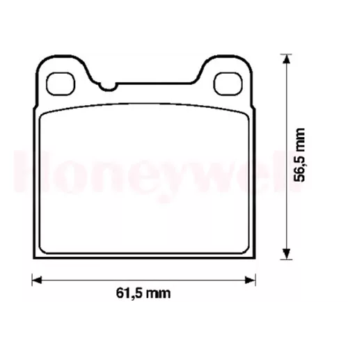Disk Balata Arka 571417J Volvo 850