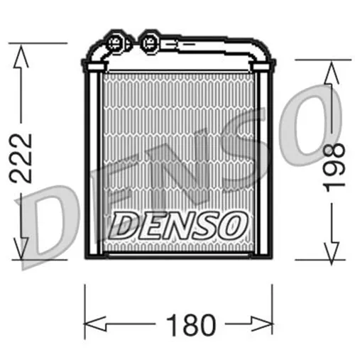 Kalorifer Radyatörü Drr32005 Golf-V Passat (05-) 1.4Tsı 1