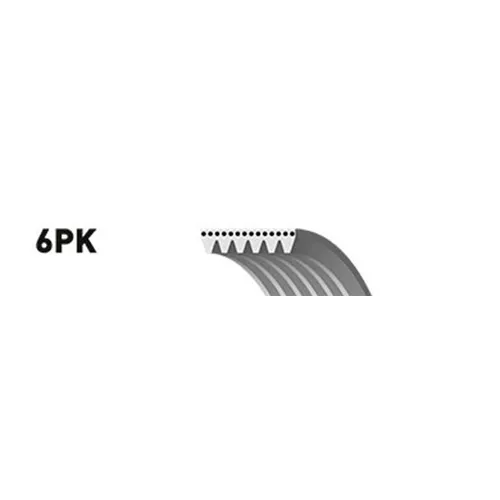 Kanallı V.Kayışı 6Pk860 Master Movano 2.5 8V (98 03) Audı