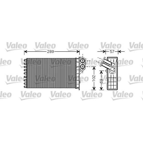 Kalorifer Radyatörü 346310 P307 1.4Hdı 1.6Hdı 1.4 16V 1.6