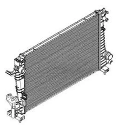 Radyatör 354800 Aveo Kalos (480X418x16) Brazıng Mt