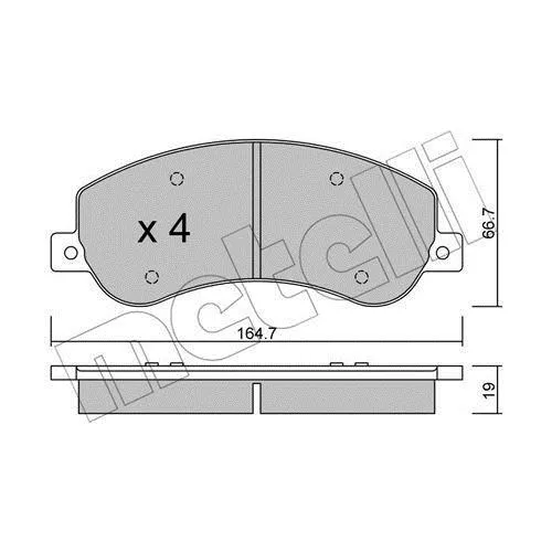 Disk Balata Ön Z3275ps Amarok 2.0 Tdı Turneo Kablolu V347